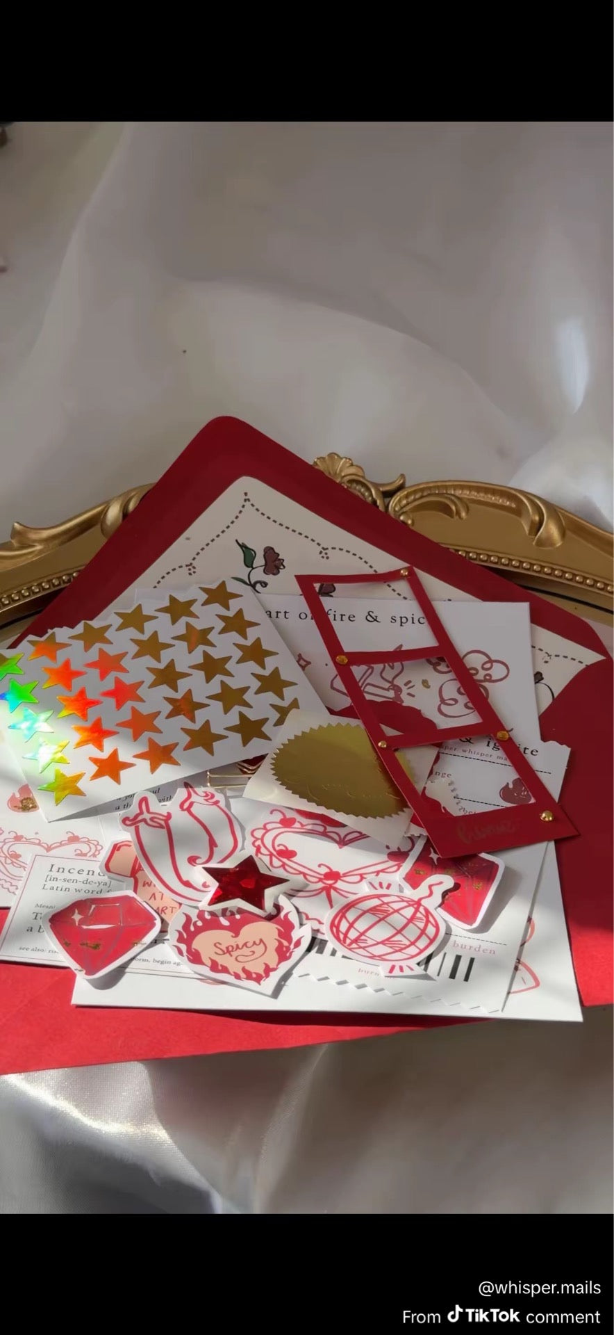May whisper mail - the art of fire & spice