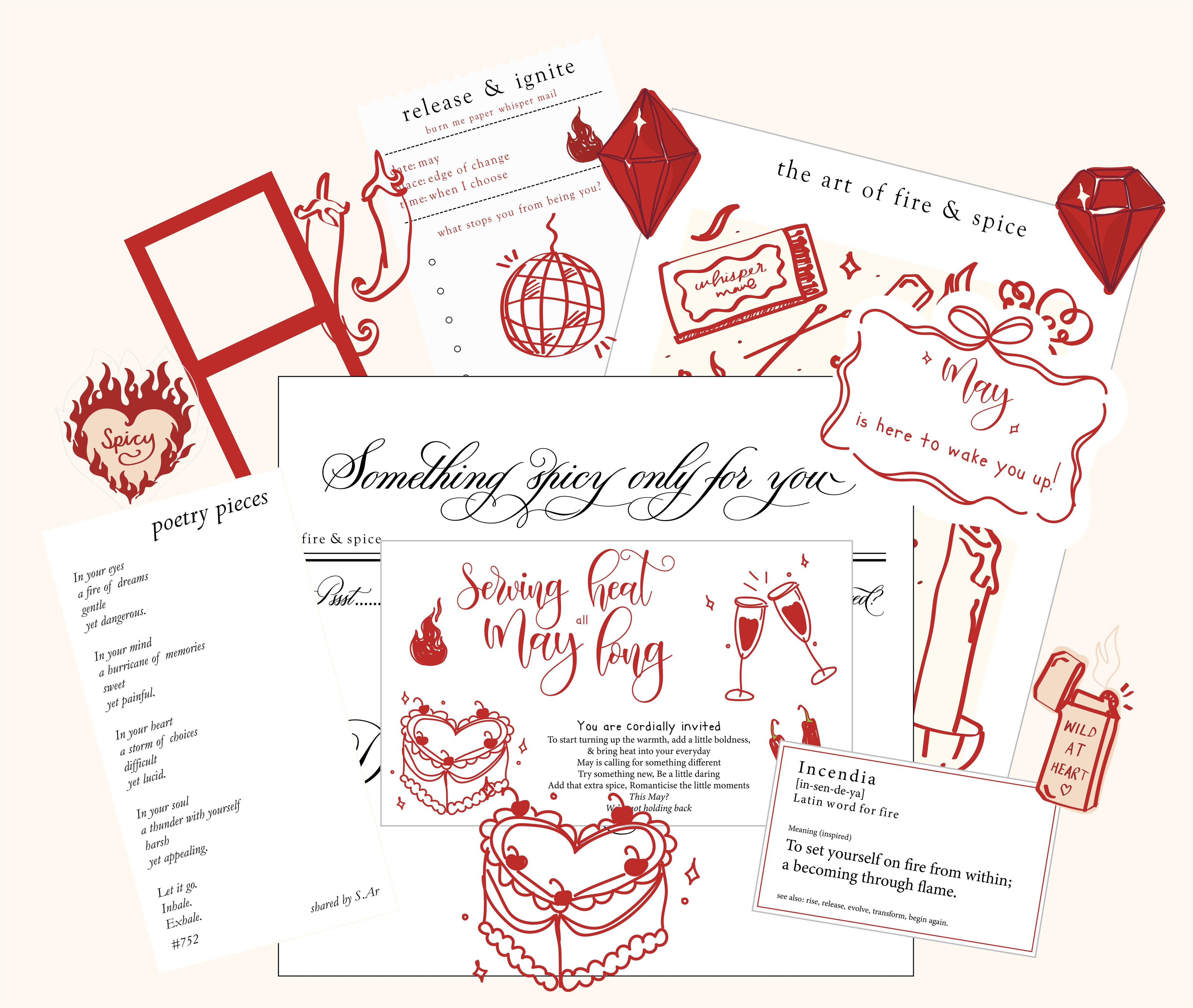 May whisper mail - the art of fire & spice