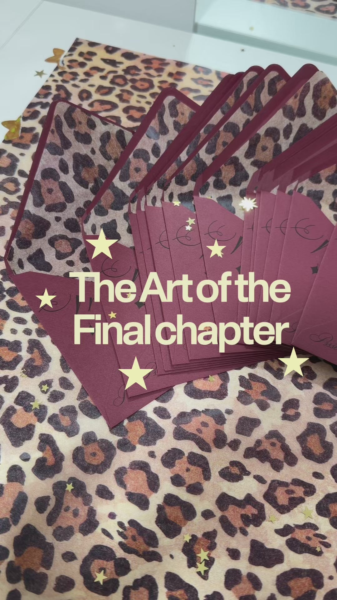 September whisper mail — the art of the final chapter